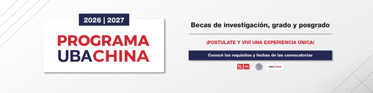 Banner Becas UBA CHINA Uba, Confucio.